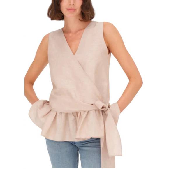 HARSHMAN Tops - NEW HARSHMAN leola blouse in tan